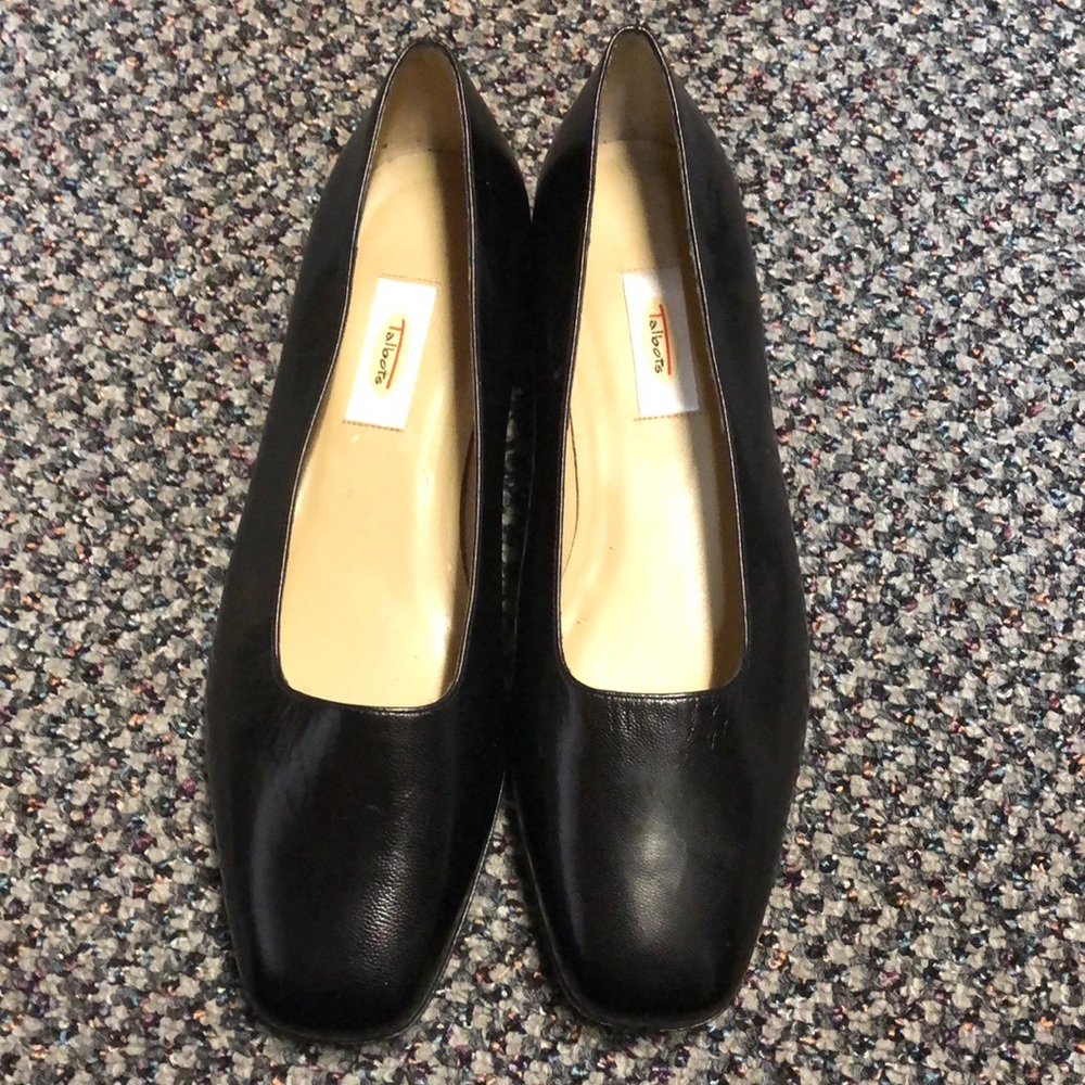 Talbots Black Flats
